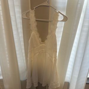 Altar’d State White w/ Lace Detailing Dress